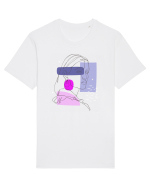 Very Peri portrait Tricou mânecă scurtă Unisex Rocker