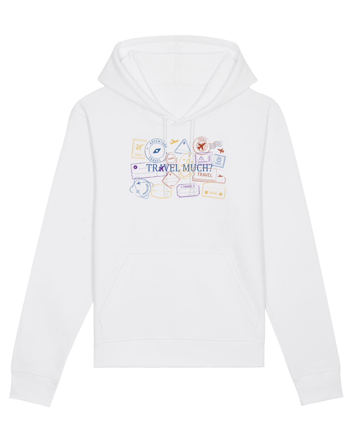 Hanorac Unisex Drummer White