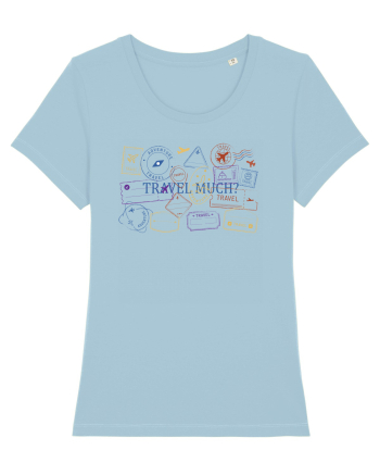 Travel much? Sky Blue