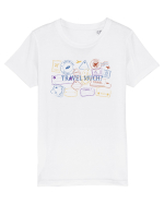Travel much? Tricou mânecă scurtă  Copii Mini Creator