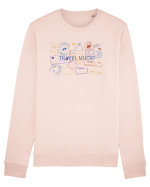 Travel much? Bluză mânecă lungă Unisex Rise