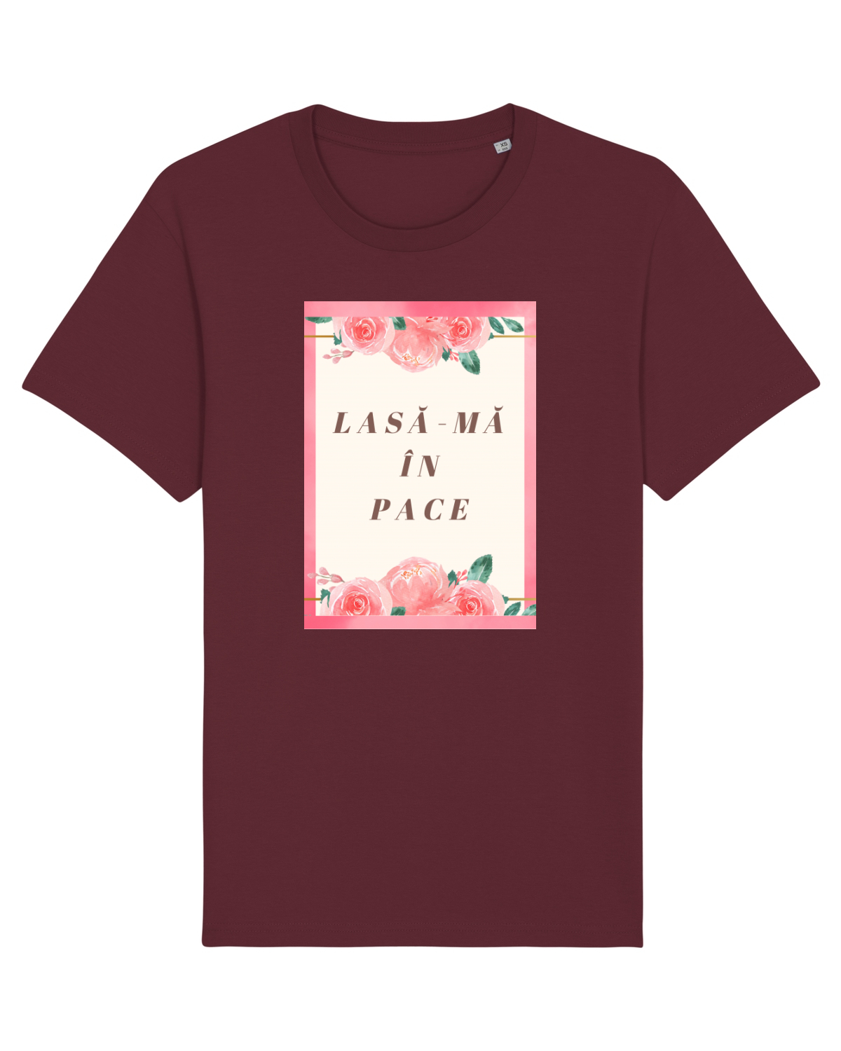 Tricou mânecă scurtă Unisex Rocker Burgundy