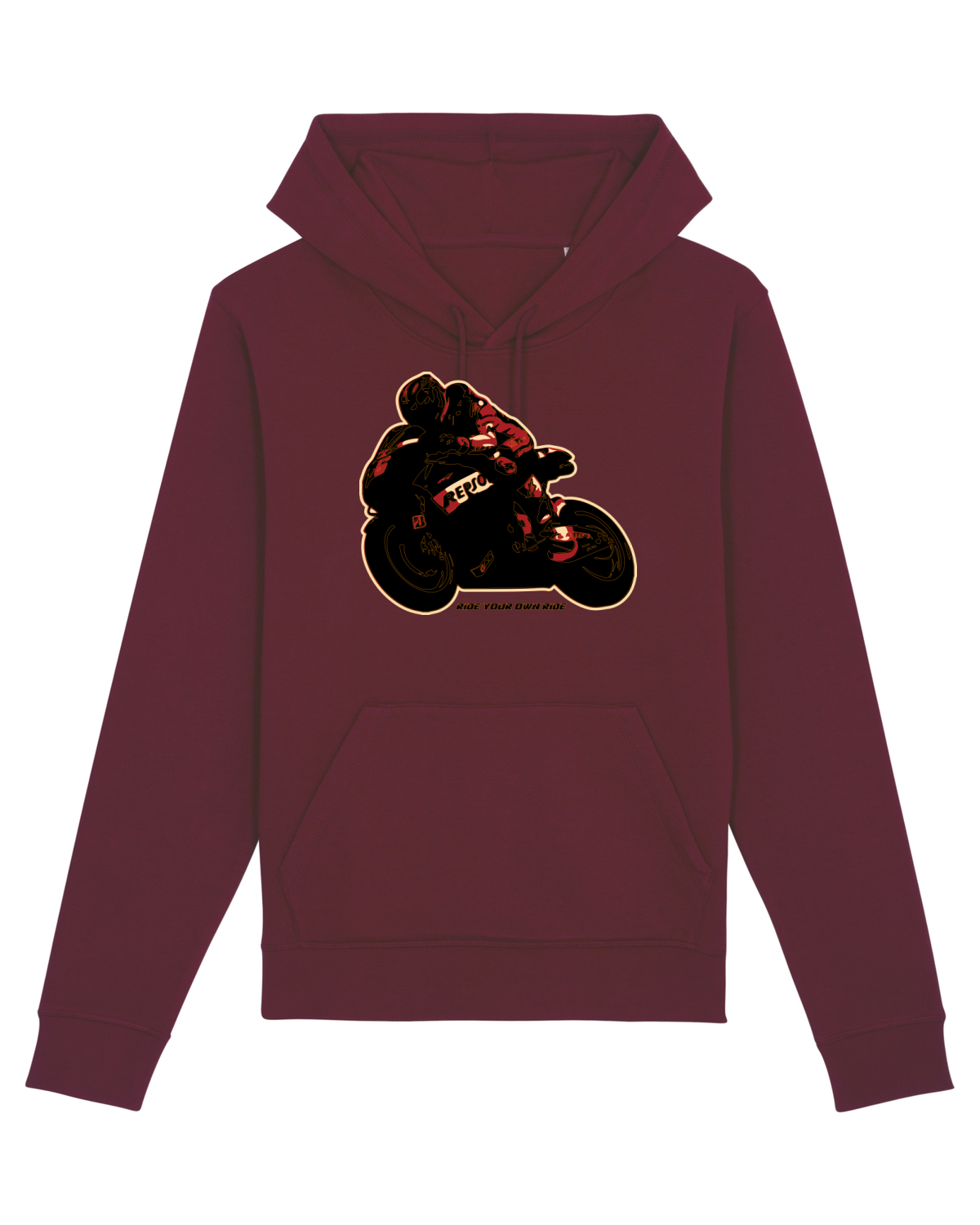 Hanorac Unisex Drummer Burgundy