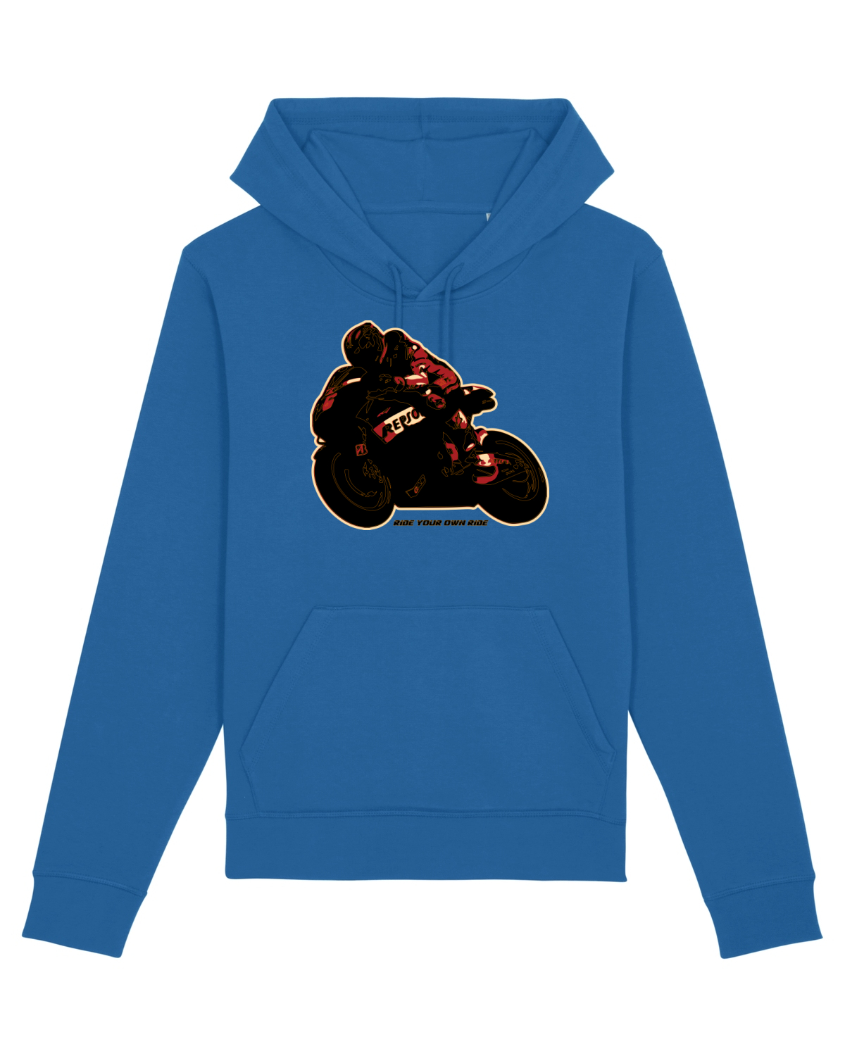 Hanorac Unisex Drummer Royal Blue