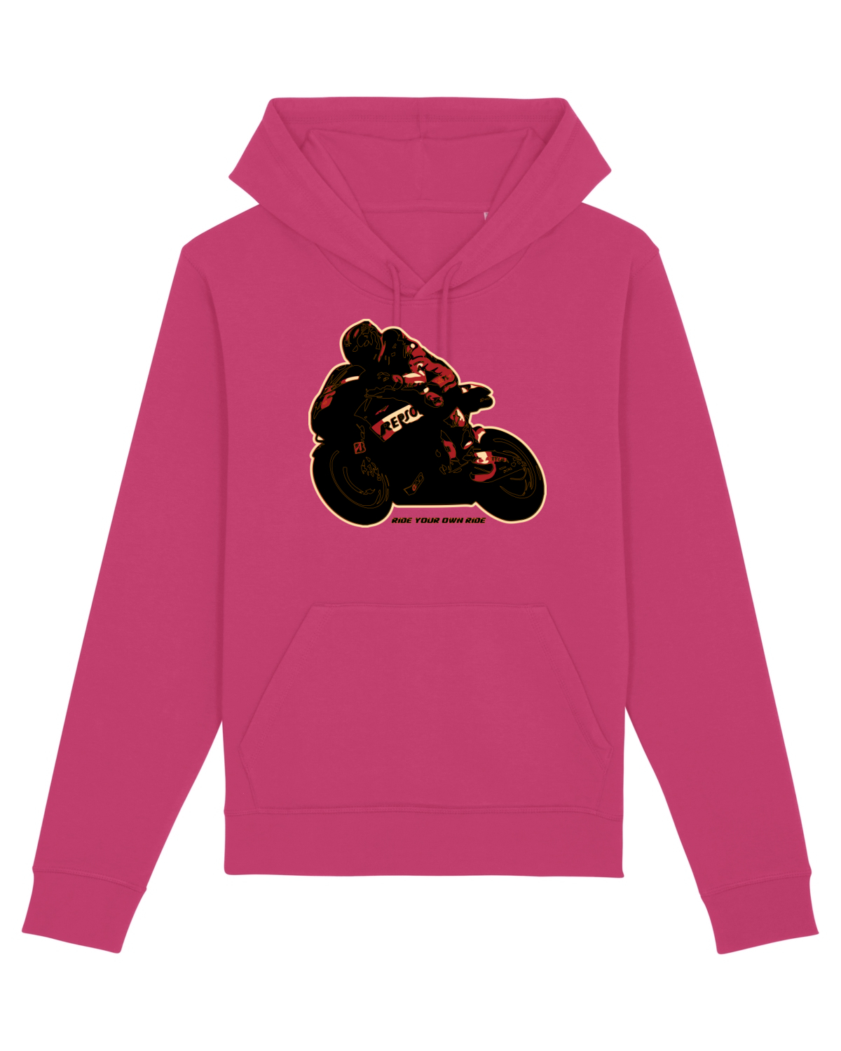 Hanorac Unisex Drummer Raspberry
