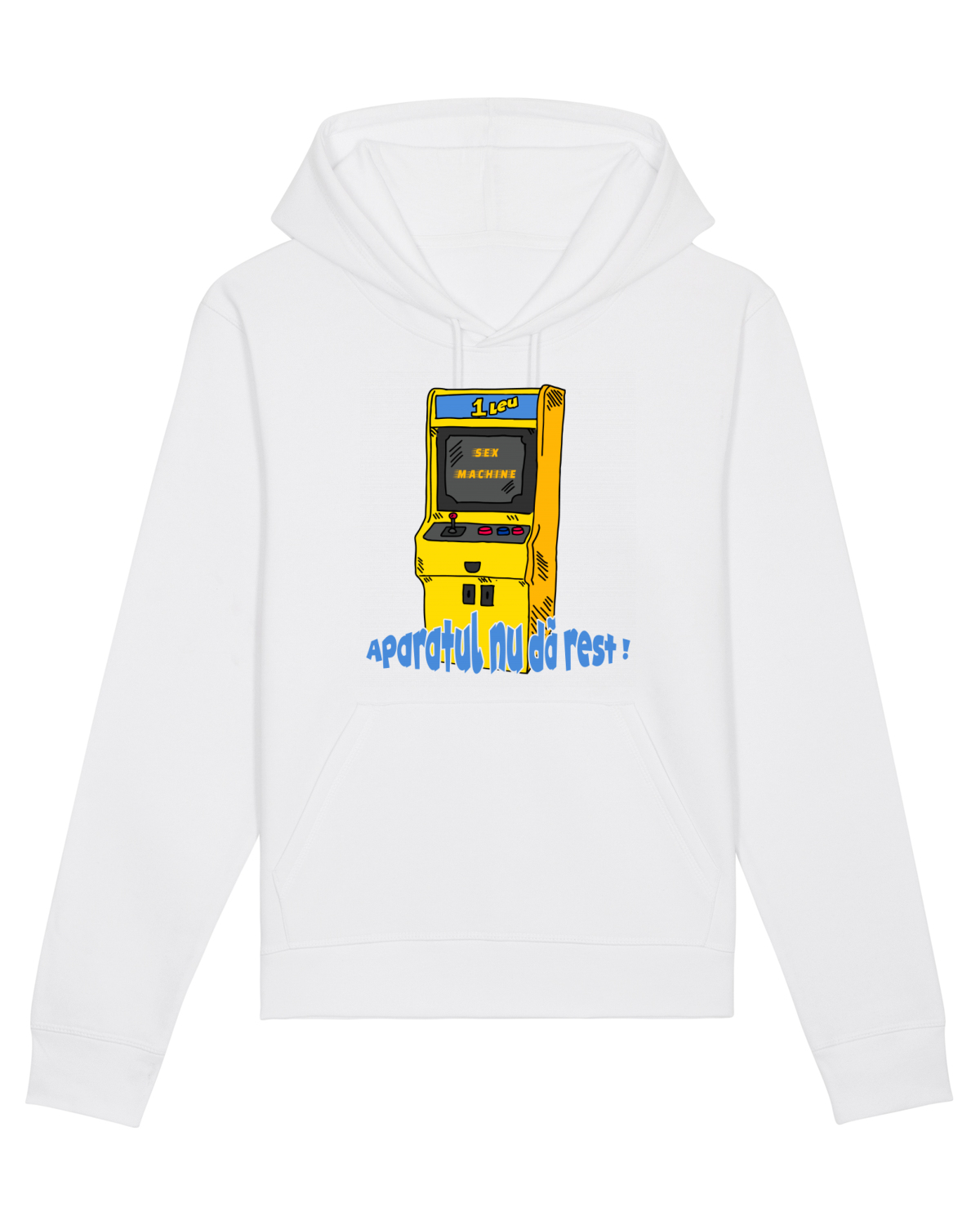 Hanorac Unisex Drummer White
