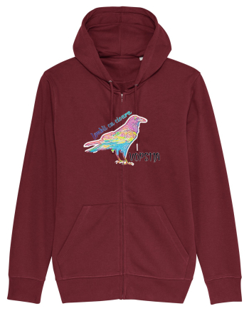 Cioara vopsita Burgundy