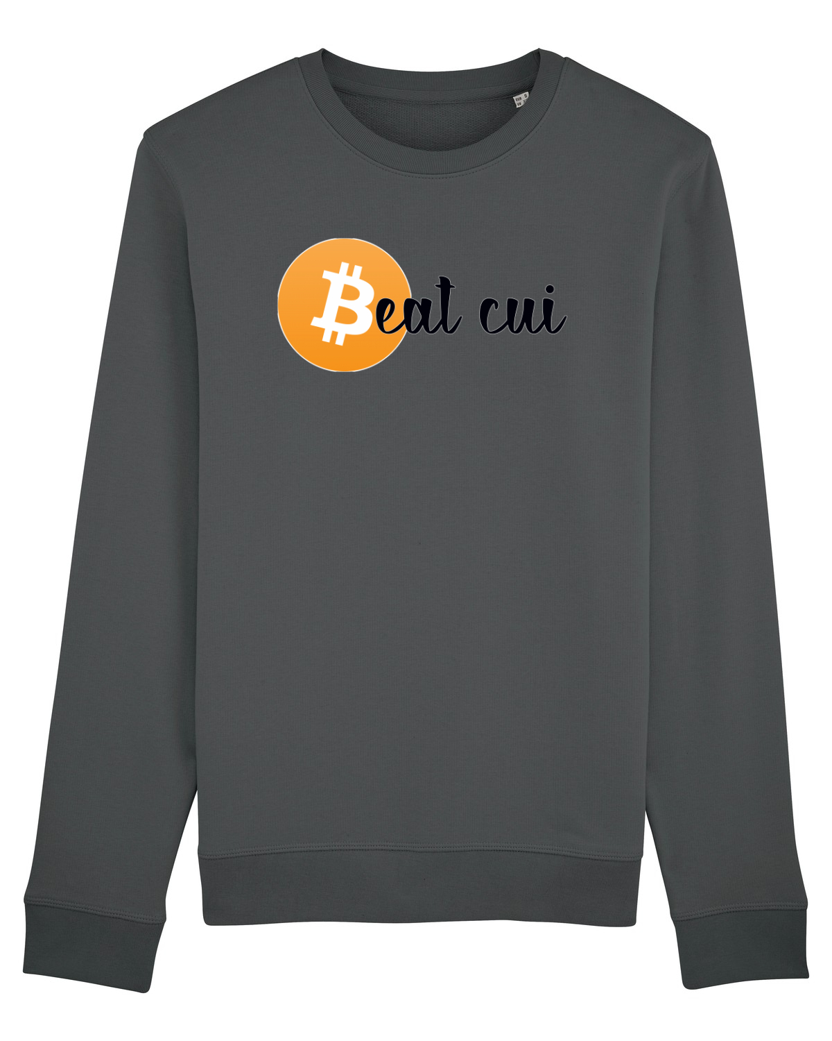 Bluză mânecă lungă Unisex Rise Anthracite
