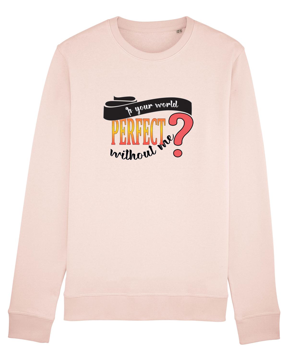 Bluză mânecă lungă Unisex Rise Candy Pink