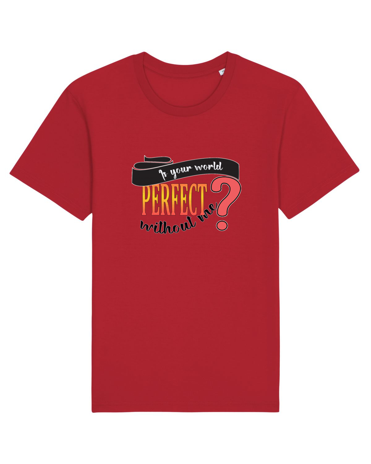 Tricou mânecă scurtă Unisex Rocker Red