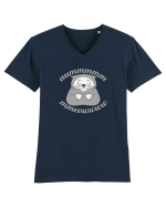 AUM MEOW Tricou mânecă scurtă guler V Bărbat Presenter