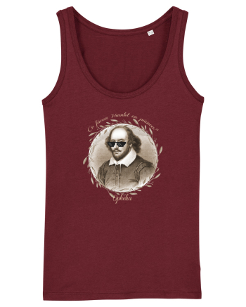 Hamlet Ofelia Shakespeare - gluma Burgundy