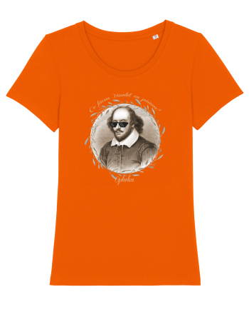 Hamlet Ofelia Shakespeare - gluma Bright Orange