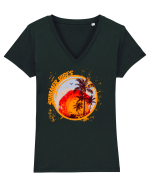 Summer Vibes - pentru iubitorii de vara Tricou mânecă scurtă guler V Damă Evoker
