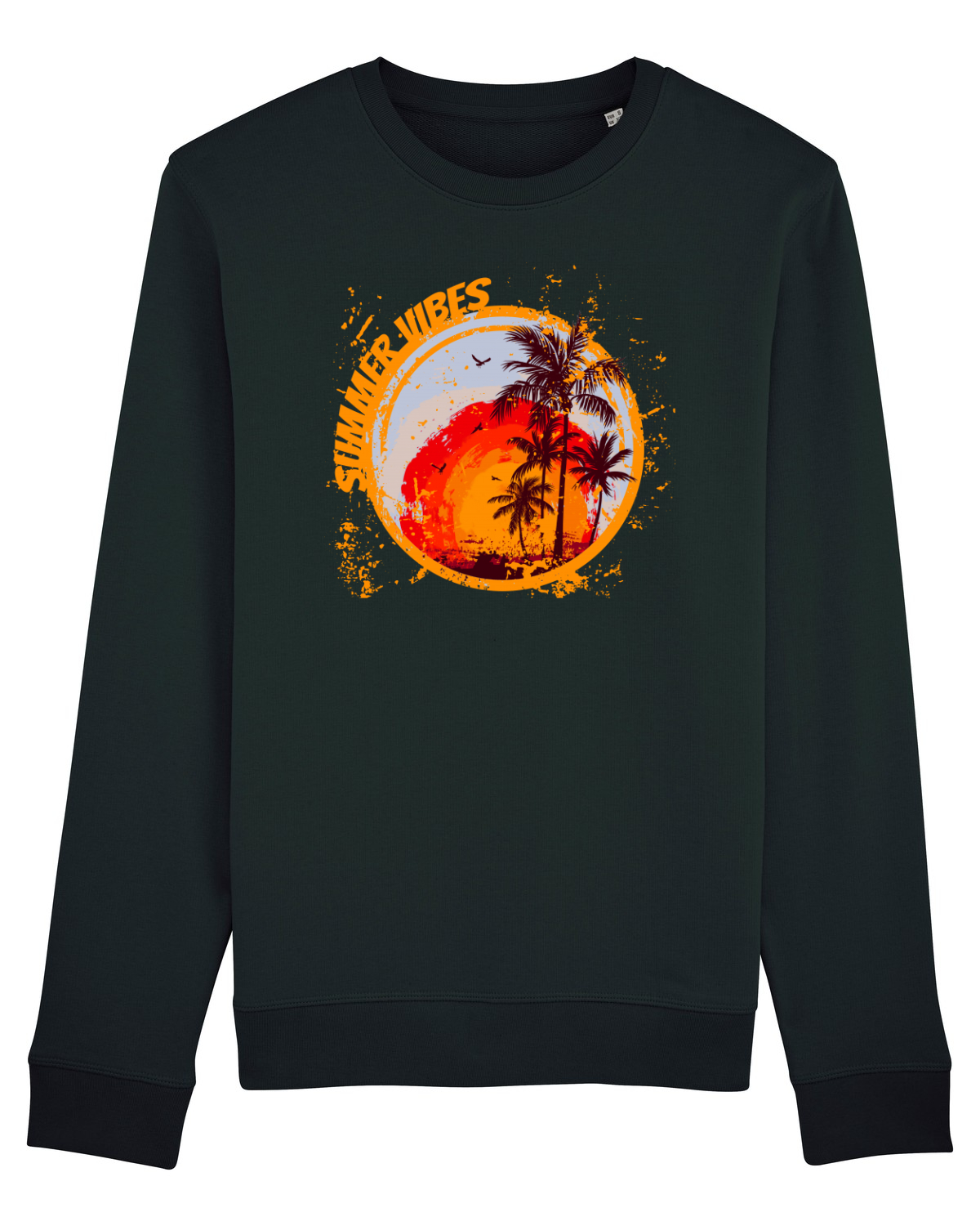 Bluză mânecă lungă Unisex Rise Black