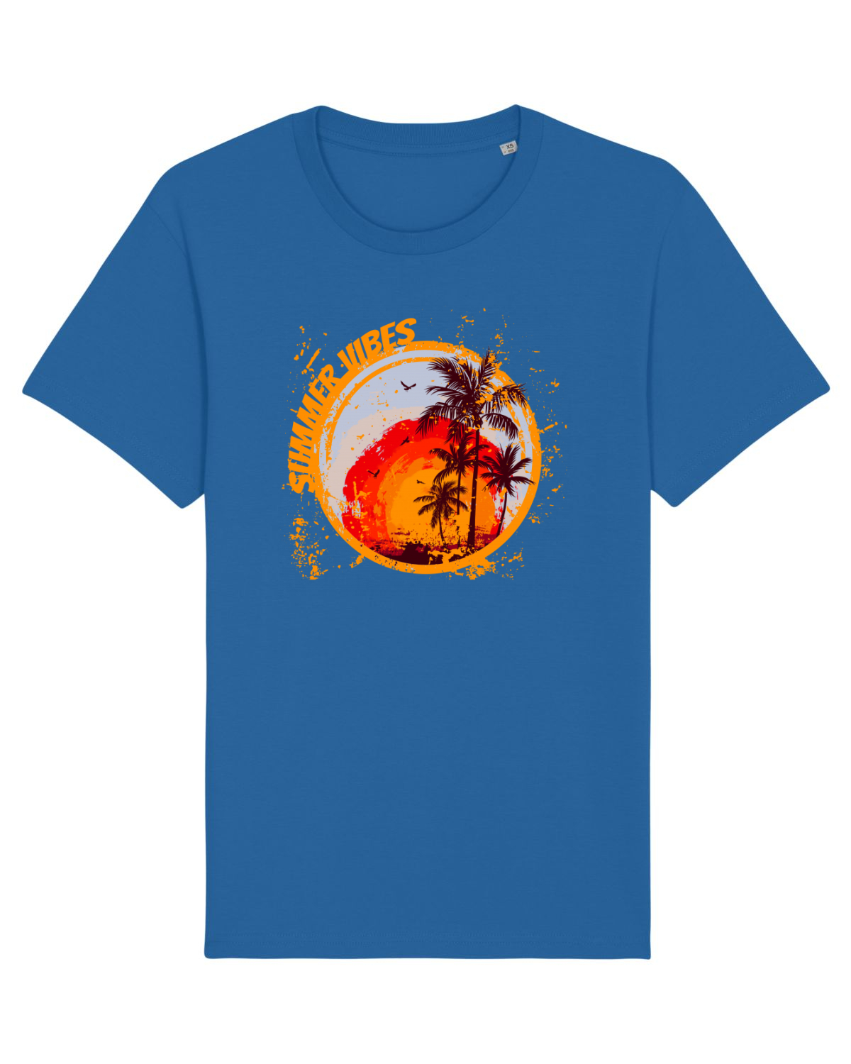 Tricou mânecă scurtă Unisex Rocker Royal Blue