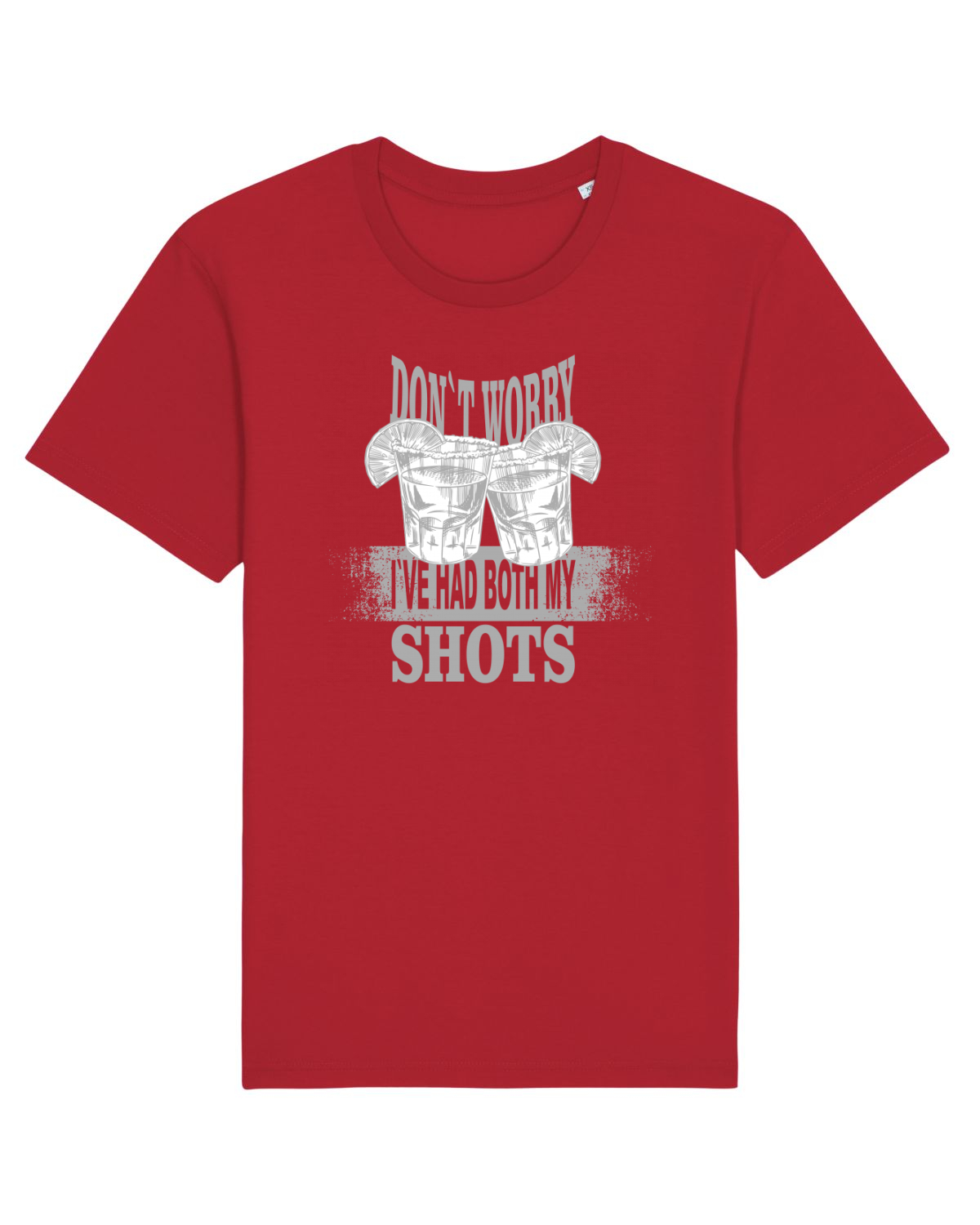 Tricou mânecă scurtă Unisex Rocker Red