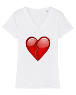Just a heart Tricou mânecă scurtă guler V Damă Evoker