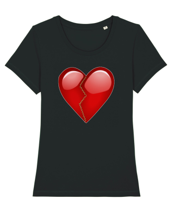 Just a heart Black