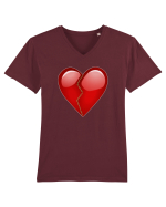 Just a heart Tricou mânecă scurtă guler V Bărbat Presenter