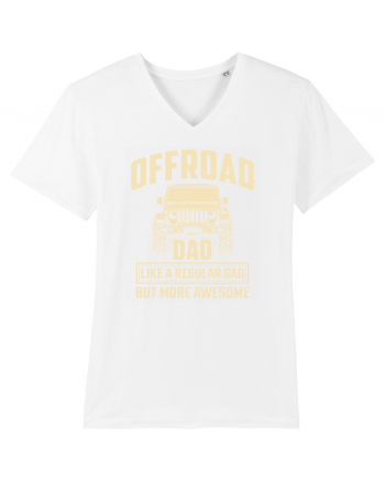 Offroad Dad Like A Regular Dad But more Awesome White