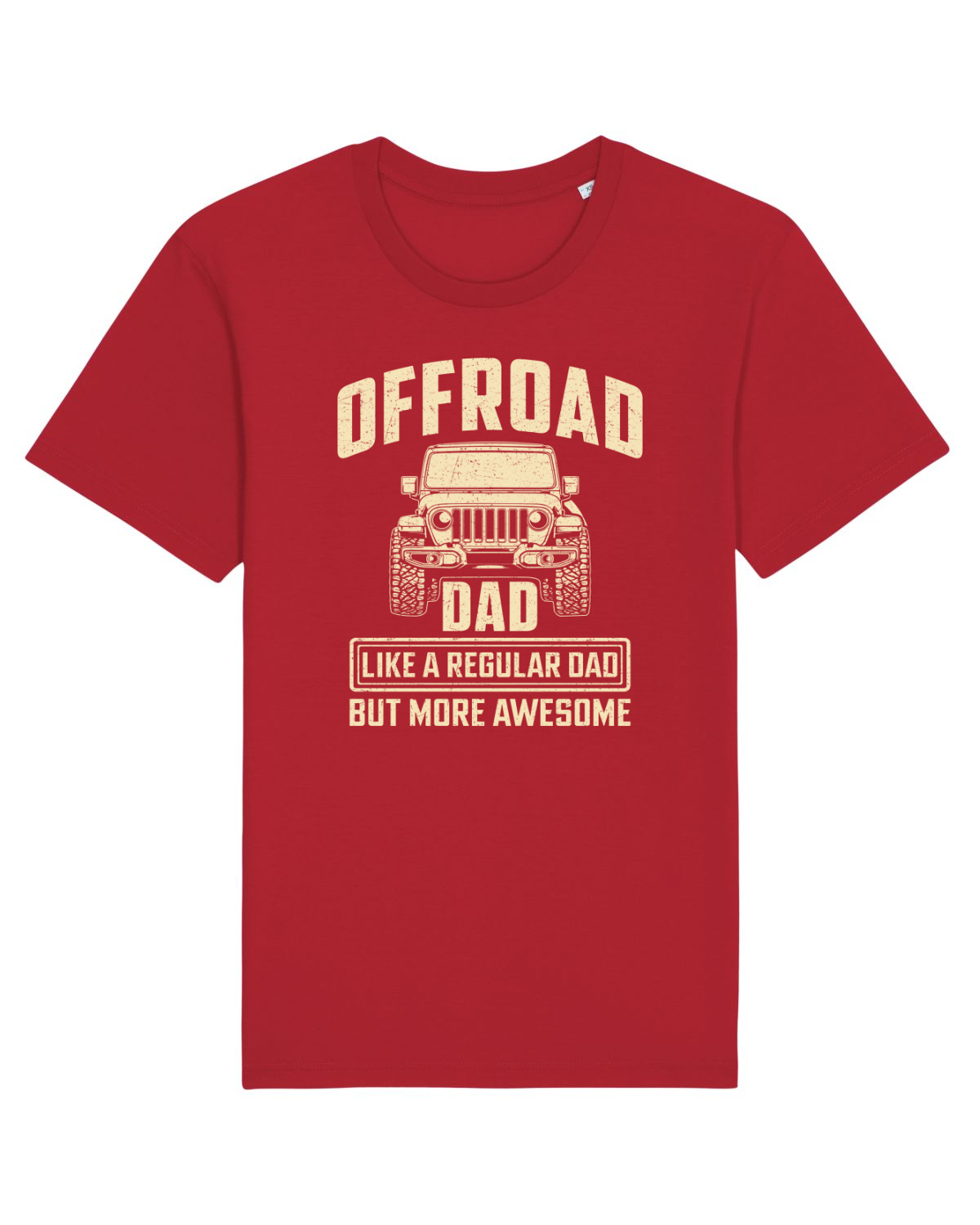 Tricou mânecă scurtă Unisex Rocker Red