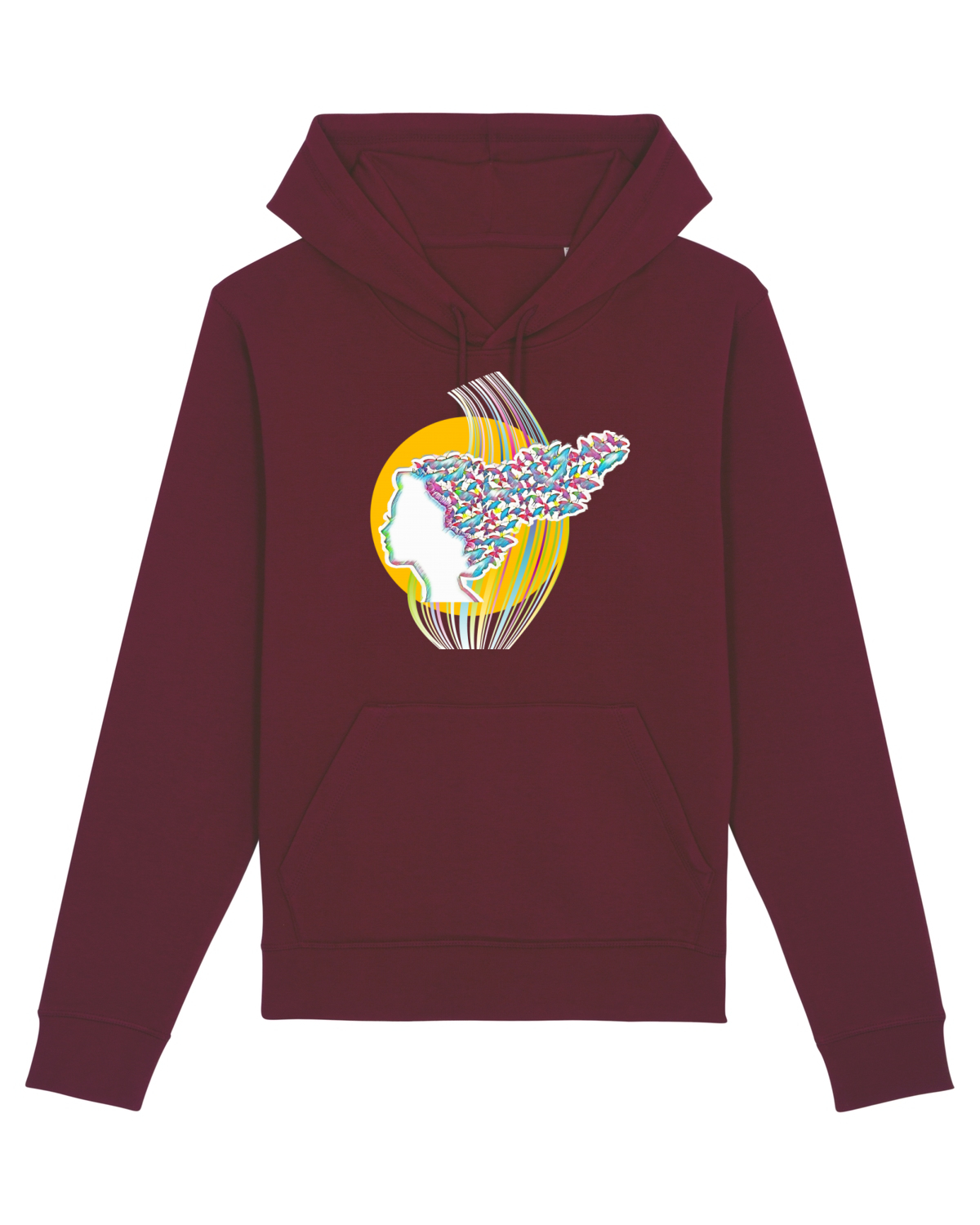 Hanorac Unisex Drummer Burgundy