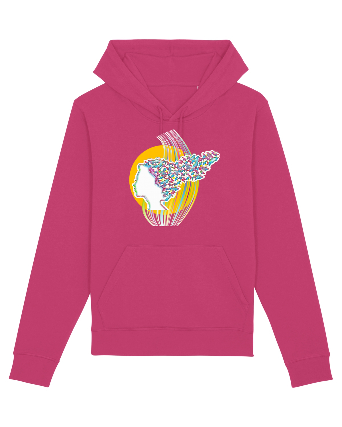 Hanorac Unisex Drummer Raspberry