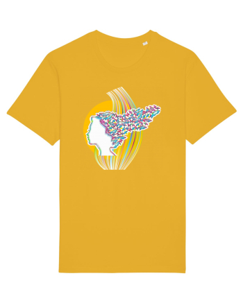 Fata cu fluturi Spectra Yellow