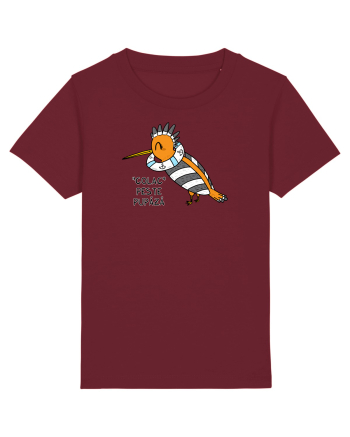 Colac peste pupăză 2 Burgundy