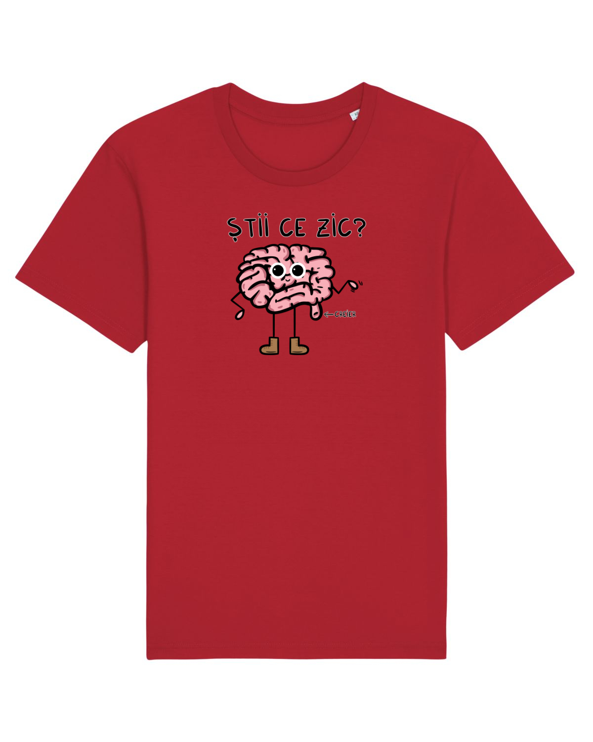 Tricou mânecă scurtă Unisex Rocker Red