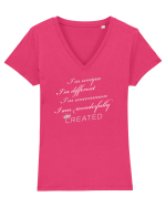 Wonderfully created Tricou mânecă scurtă guler V Damă Evoker
