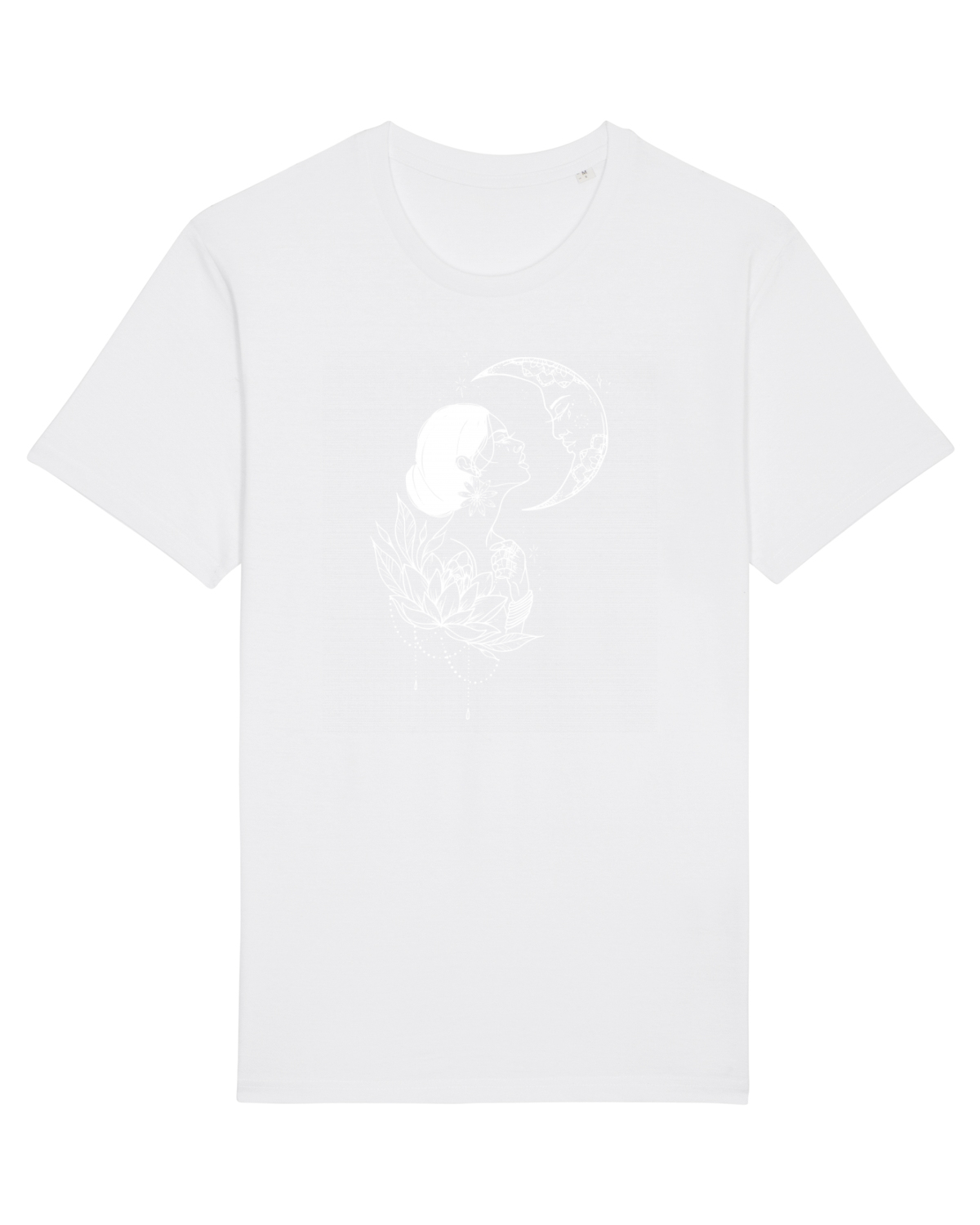 Tricou mânecă scurtă Unisex Rocker White