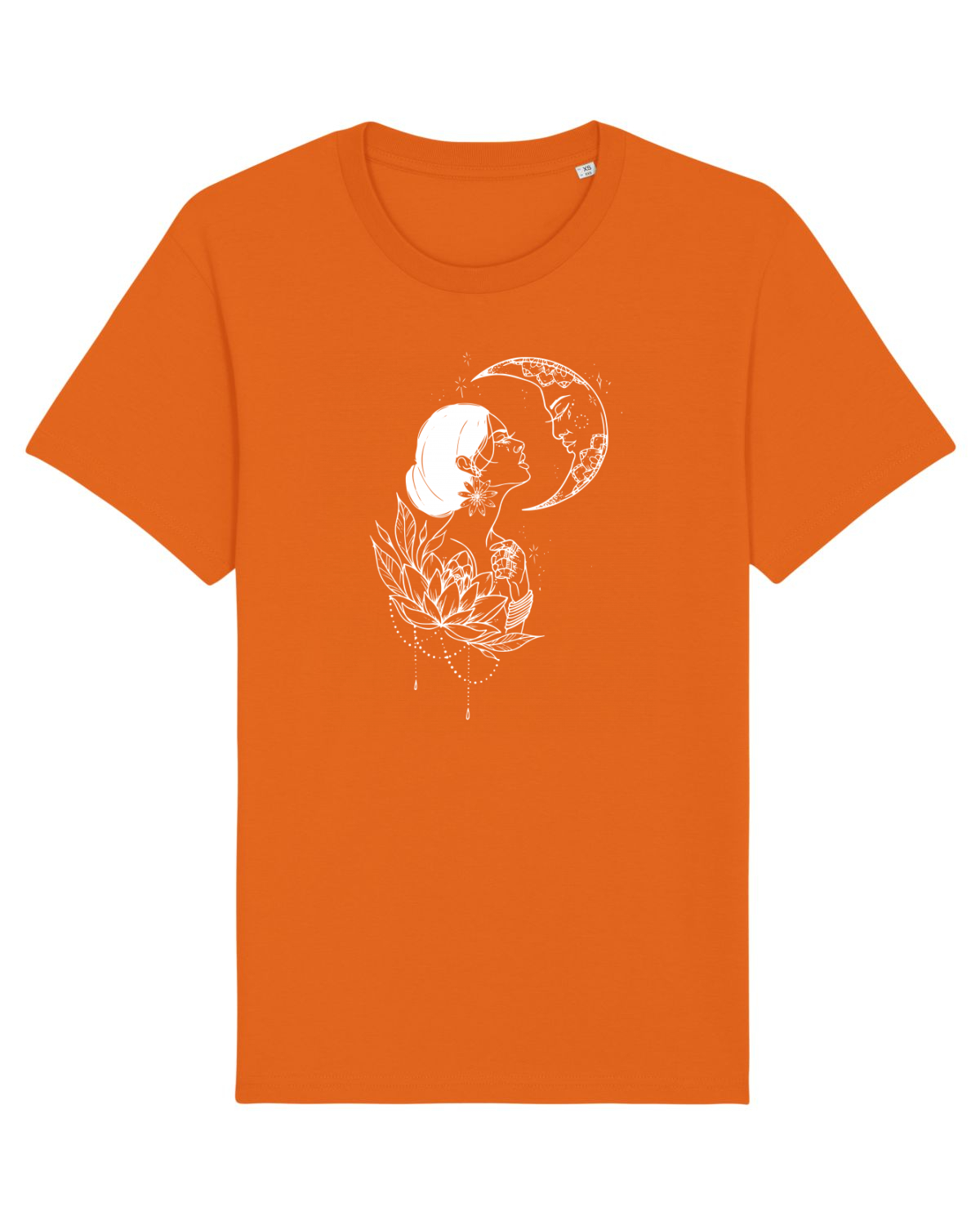 Tricou mânecă scurtă Unisex Rocker Bright Orange