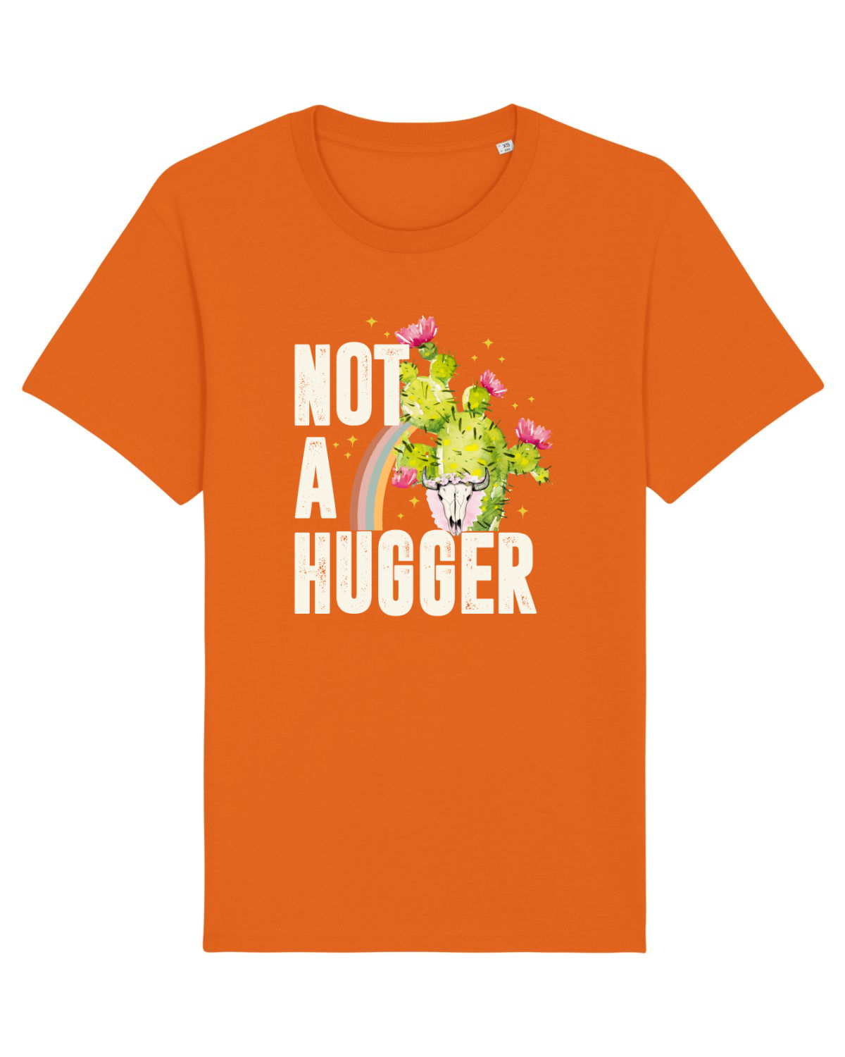 Tricou mânecă scurtă Unisex Rocker Bright Orange