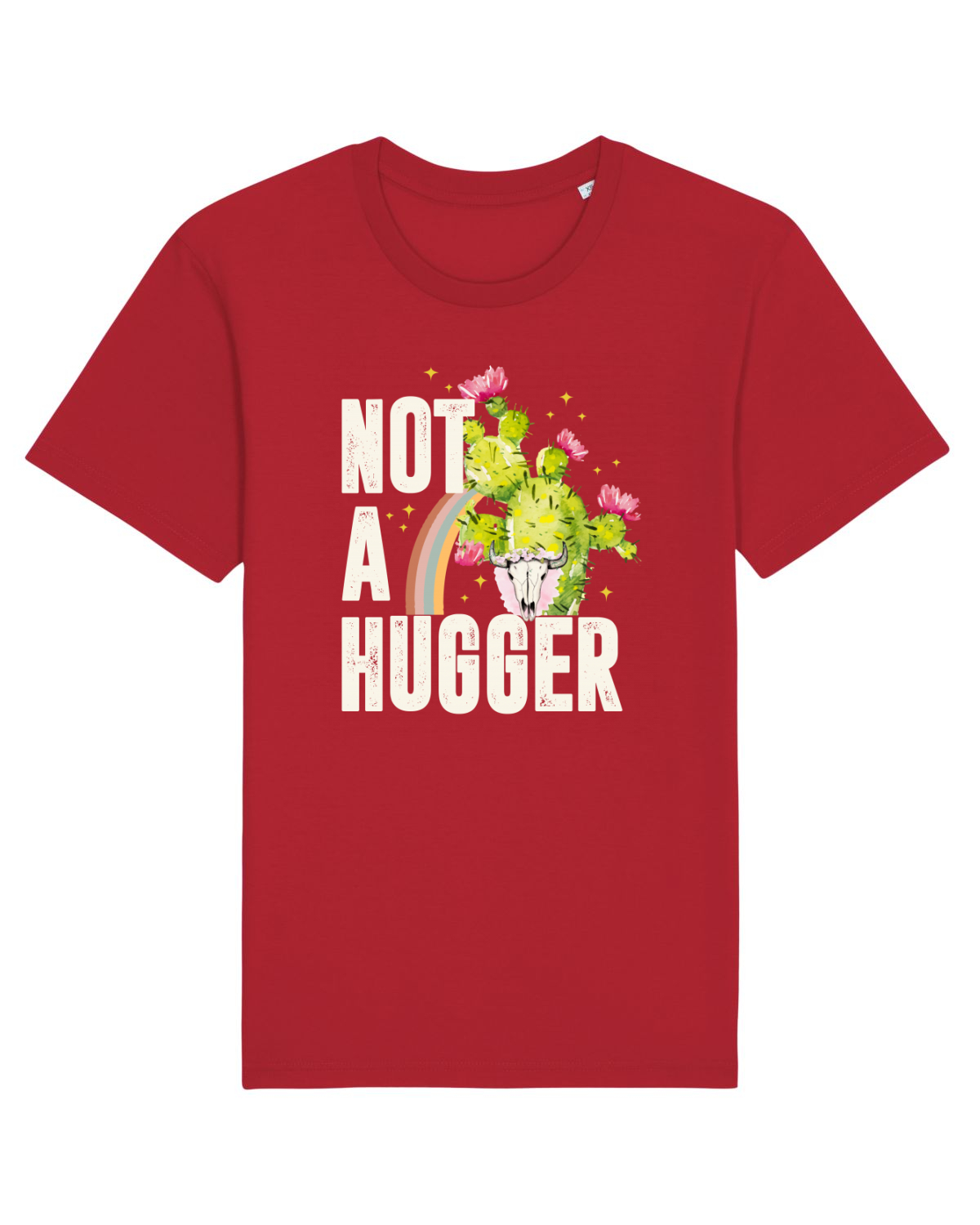 Tricou mânecă scurtă Unisex Rocker Red