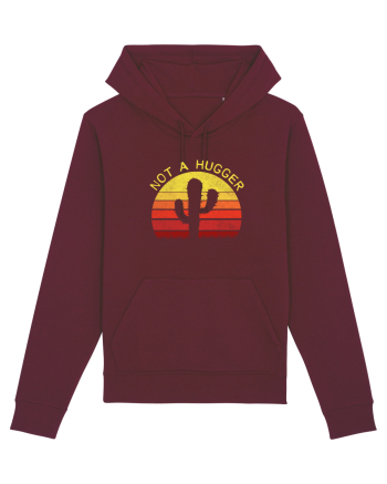 Funny - Not a hugger Burgundy