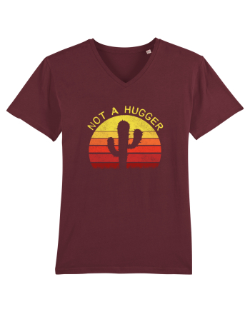 Funny - Not a hugger Burgundy