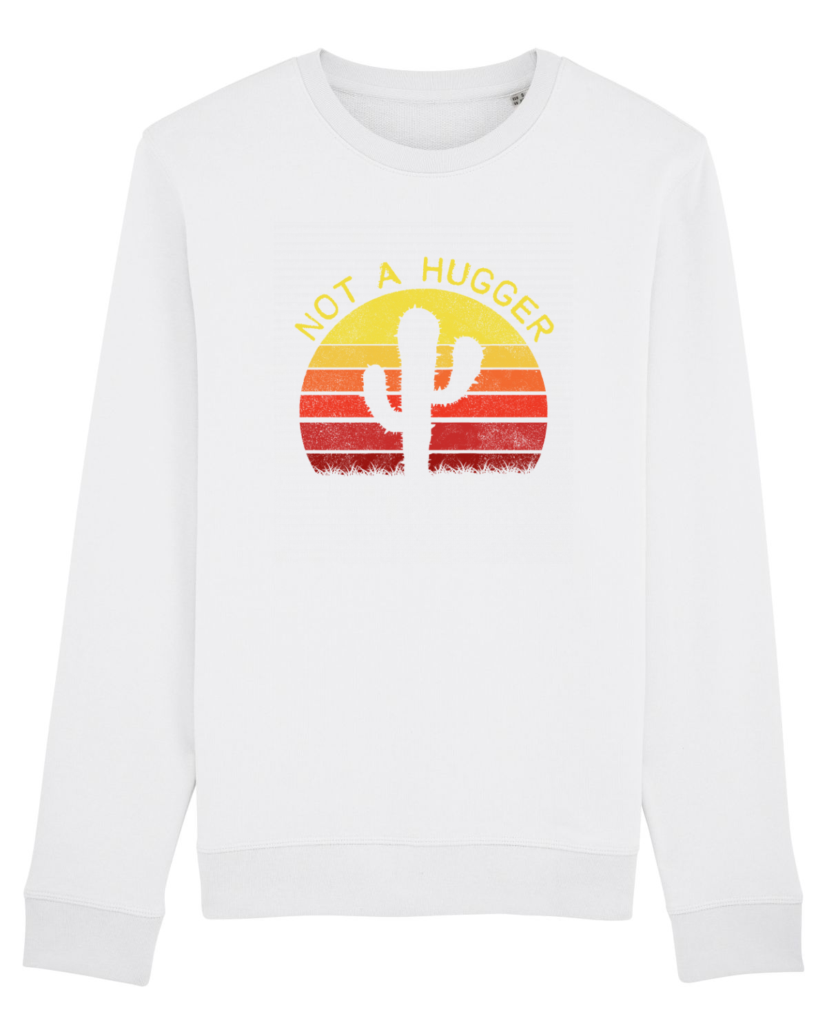 Bluză mânecă lungă Unisex Rise White