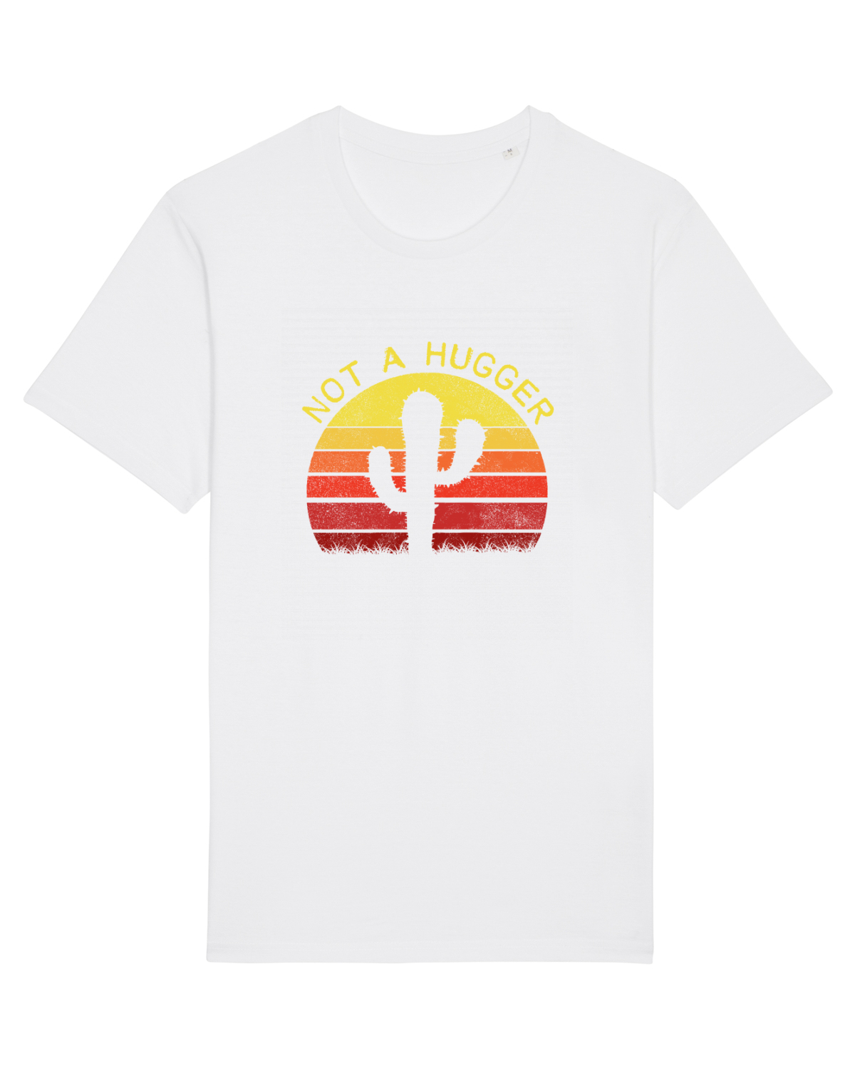 Tricou mânecă scurtă Unisex Rocker White