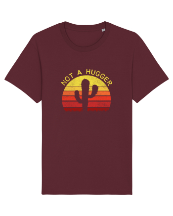 Funny - Not a hugger Burgundy