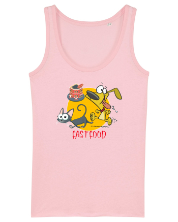 Fast food Cotton Pink