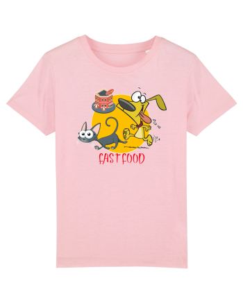 Fast food Cotton Pink