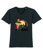 Bad ass Tricou mânecă scurtă guler V Bărbat Presenter