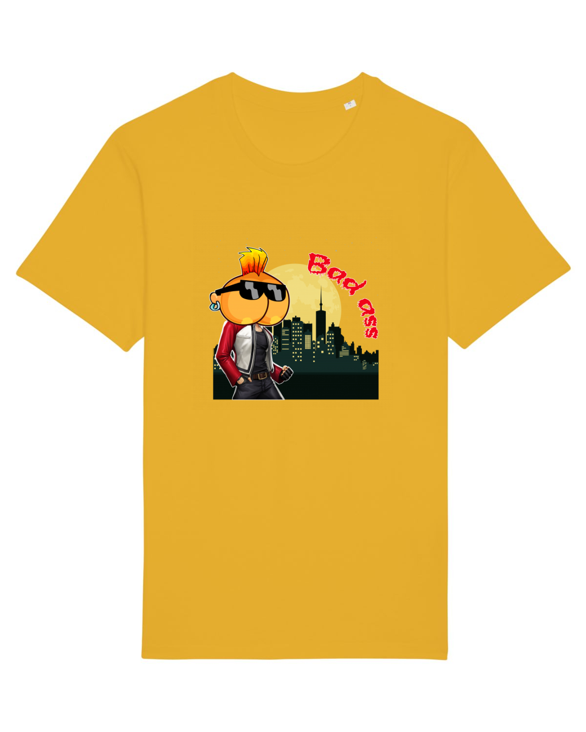 Tricou mânecă scurtă Unisex Rocker Spectra Yellow