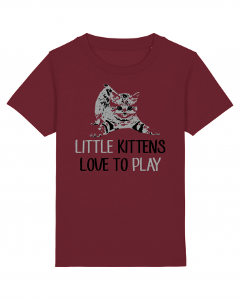 KITTENS Burgundy