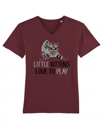 KITTENS Burgundy