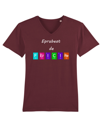 Eprubeat de fericire Burgundy