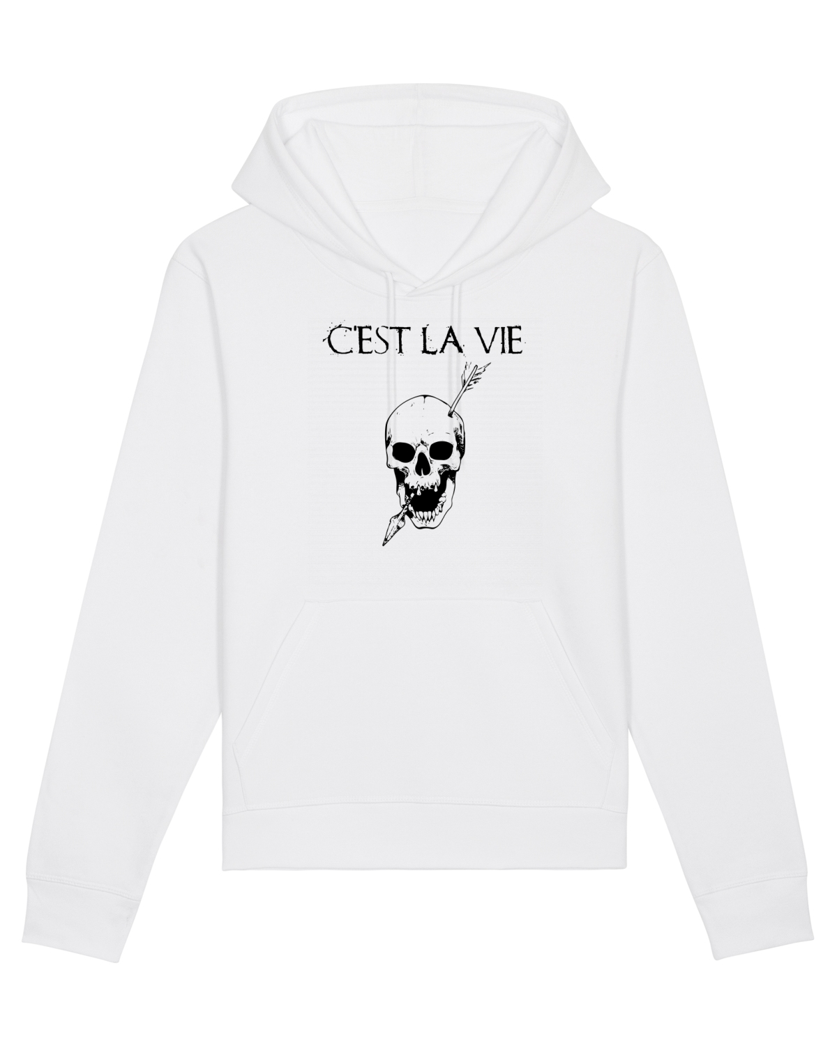 Hanorac Unisex Drummer White