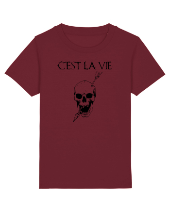 C'est la vie Burgundy